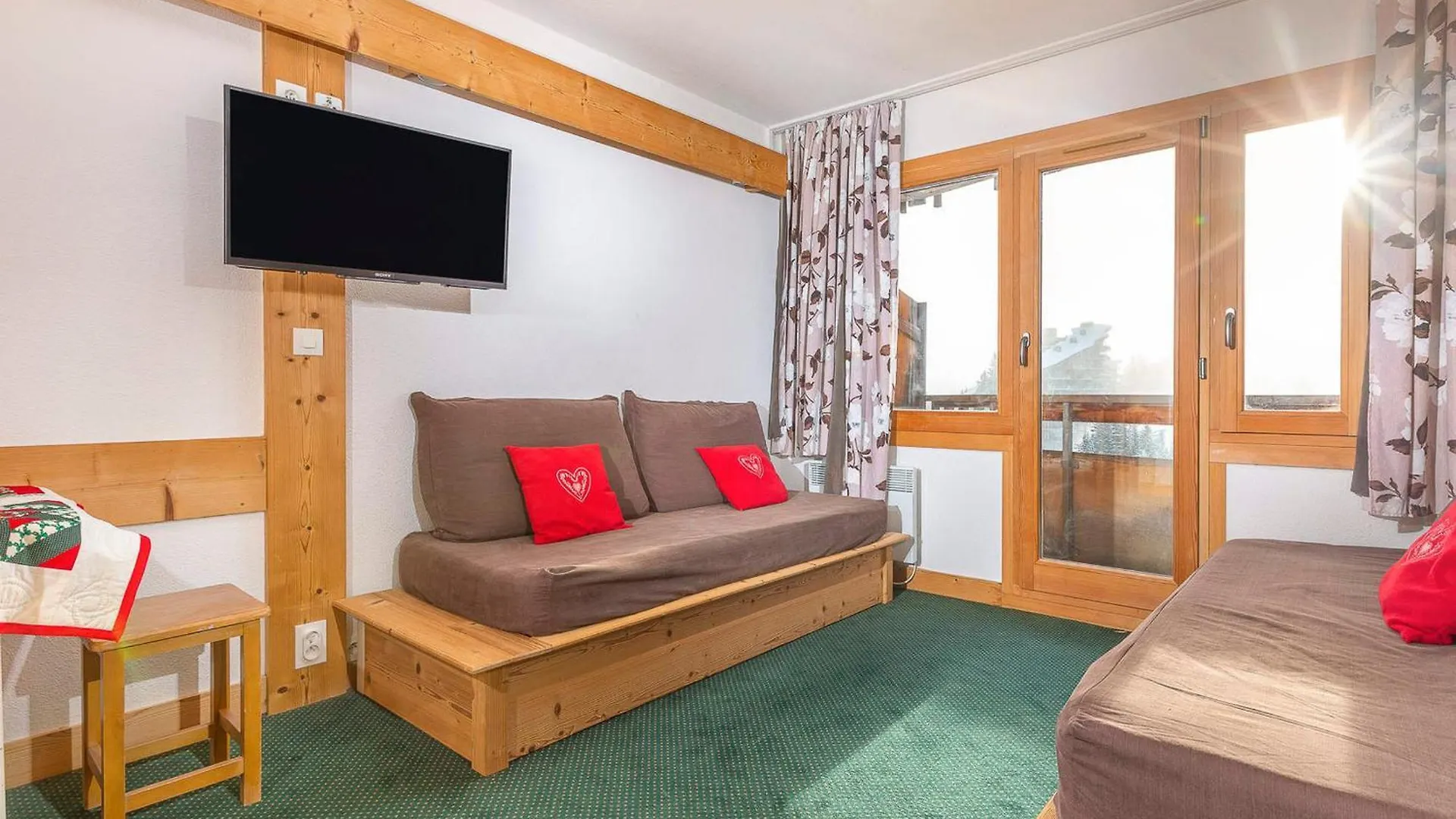 Duplex 3 Pieces Cabine, Skis Aux Pieds, Wifi, Balcon, Avoriaz - Fr-1-314-149 모르진 0*,